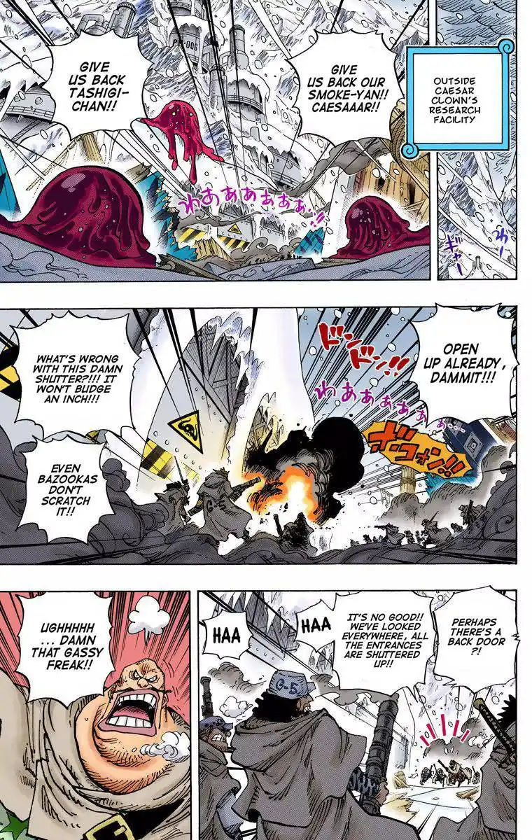 One Piece - Digital Colored Comics Chapter 673 14